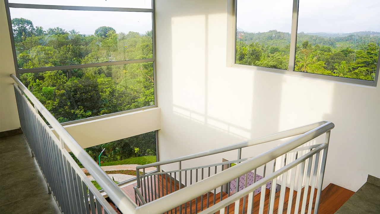 Staircase Glass View